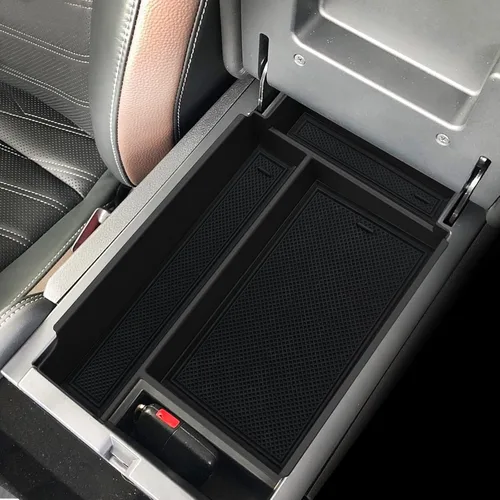 Miniatura 12 de SHAOHAO Bandeja organizadora para consola central Nissan Pathfinder 2025 2026 2022 2023 2024 2025 2026 Pathfinder S/SV/SL/Rock Creek/Platinum Caja