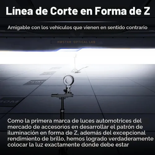 Miniatura 4 de HWSTAR Nuevos faros delanteros LED redondos de 7 pulgadas 1000% más brillantes antirreflejos, compatibles con Jeep Wrangler JK JKU TJ LJ Chevy Ford