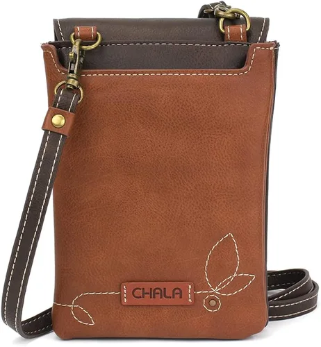 Miniatura 3 de CHALA RFID Criss Crossbody - Bolso de mano para teléfono celular, de piel sintética para mujer, con correa ajustable RFID, Faux Leather, Adjustable