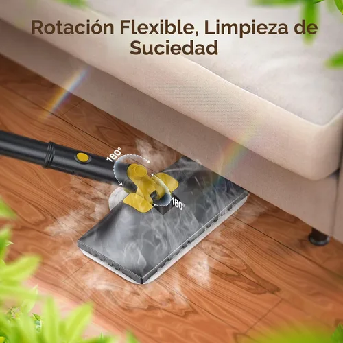 Miniatura 4 de ScrubWiz Mopa de Vapor con Limpiador de Vapor de Mano Desmontable, 10 en 1 con Accesorios Múltiples, Calentamiento Rápido de 10s, Vaporizador de 2