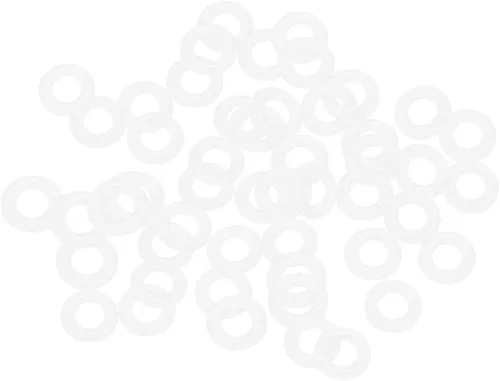 Miniatura 7 de uxcell Juntas tóricas de silicona, 0.236 in OD 0.047 in ID 0.094 in Ancho VMQ Junta de sello para válvulas de compresor reparación de tuberías
