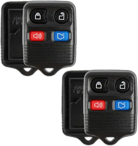 Miniatura 10 de keylessoption sólo el caso Keyless Entry Remote Key Fob Shell, Negro
