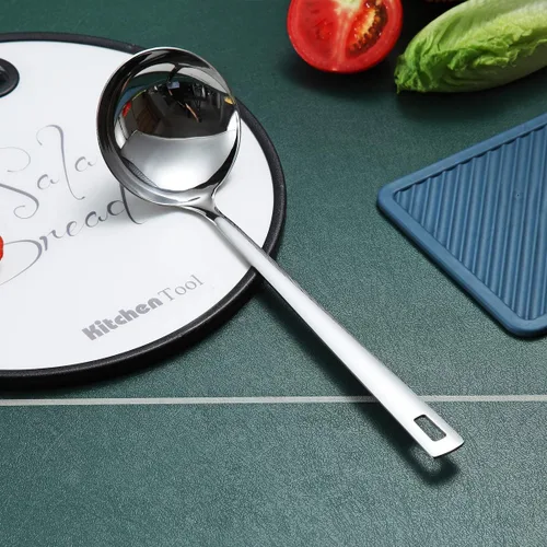 Miniatura 3 de Berglander - Juego de utensilios de cocina de acero inoxidable, set de 13 piezas, con soporte para utensilios, antiadherentes y resistentes al