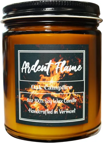 Miniatura 20 de Velas Canela y manzana crujiente Vela de cera de soja 100% natural para decoración del hogar Altamente perfumada Fragancia premium Hecho a