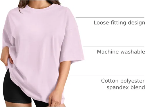 Miniatura 73 de Trendy Queen - Camisetas de entrenamiento de moda para mujer, camisetas atléticas de manga corta para verano y primavera, disponibles en tallas