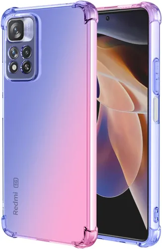 Funda para Redmi Note 11 Pro/Redmi Note 11 Pro 5G/Redmi Note 11E Pro, bonita funda protectora transparente de TPU a prueba de golpes, suave,