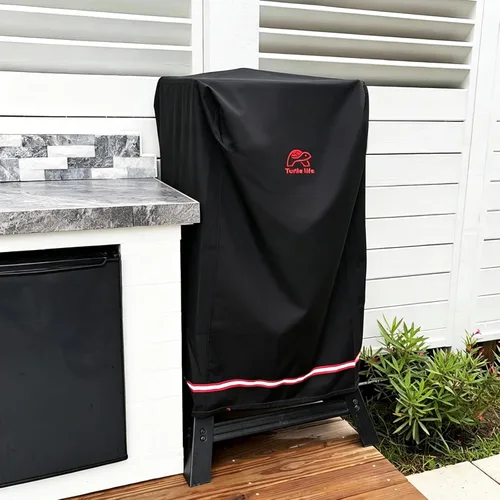 Miniatura 6 de Cubierta para ahumador Turtle Life para Masterbuilt 710 WiFi Digital Electric Smoker Pit Boss 2-3 Series Gas Vertical Smoker, cubierta impermeable