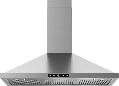 Campana de cocina de montaje en pared de 30 pulgadas, 580 CFM, campana de ventilación de cocina de acero inoxidable conductible/sin conductos Acero