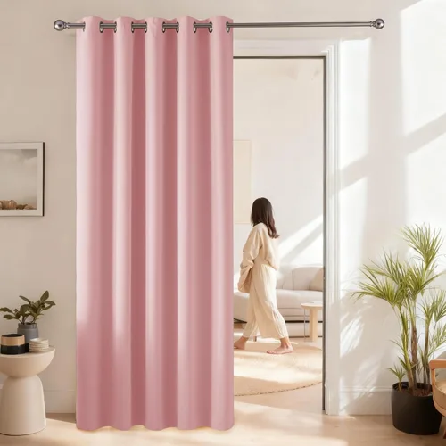 Miniatura 93 de RYB HOME - Cortinas opacas para patio - Cortinas con ojales sólidos, paneles de ventana grandes, eficiencia energética, cortinas de privacidad