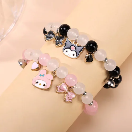Miniatura 3 de Pulseras para parejas para él y ella, pulseras de relación de novio y novia para parejas, pulseras magnéticas a juego para mejor amiga, pulsera