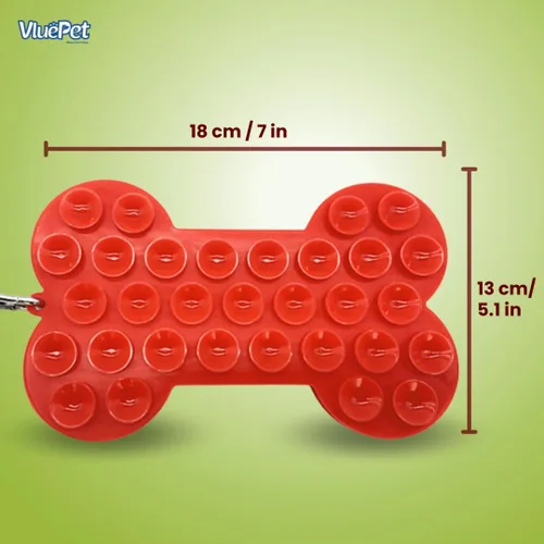 Miniatura 8 de VALUEPET Tapete para lamer perros – Alfombrilla de silicona para lamer para aliviar la ansiedad – Almohadilla para lamer alimentador lento