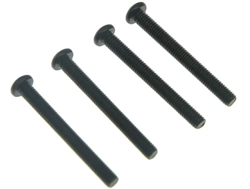 Miniatura 3 de Dopro Paquete de 20 tornillos Humbucker para pastillas de guitarra de rosca métrica Humbucker Tornillos de altura con muelles para pastillas Epi SG