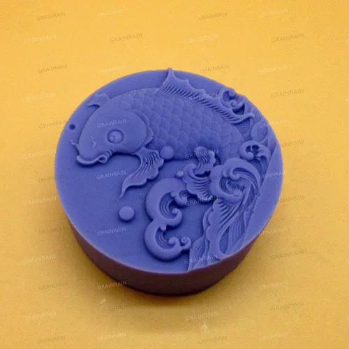 Miniatura 5 de Craft Art - Molde de silicona para jabón, moldes de silicona hechos a mano para hacer jabón (11293)