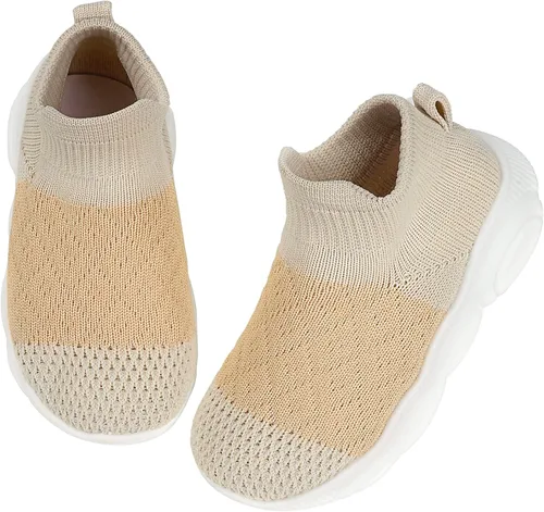 Miniatura 80 de Zapatos de bebé Pantuflas para niños pequeños, calcetines para niños y niñas, suela antideslizante