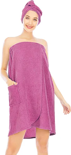 Miniatura 8 de Toalla de baño rosa para mujer, talla extragrande, toalla de ducha para mujer, talla XXL, para viajes a la piscina