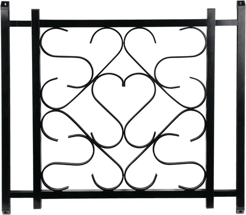 Rejilla de Camco para pantalla de puerta de lujo., Negro