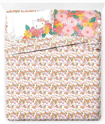 Miniatura 16 de Jay Franco - Juego de sábanas con funda ajustada, sábanas planas y funda para almohada - Ropa de cama ultrasuave con funda para almohada para Beige