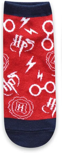 Miniatura 2 de Harry Potter Hogwarts Express Hedwig - Paquete de 5 calcetines tobilleros para mujer (talla 4-10), Multi