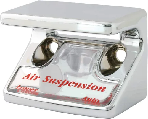 Miniatura 11 de GG Gran General 96181 Guardainterruptor cromado con adhesivo azul de suspensión de aire para Freightliner
