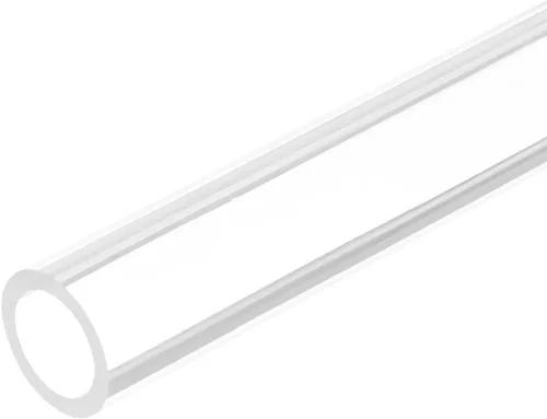 Miniatura 25 de MECCANIXITY Tubo acrílico transparente rígido redondo tubo 145 mm (5.7 ") ID 150 mm (6") OD 6" para lámparas y linternas, sistema de refrigeración