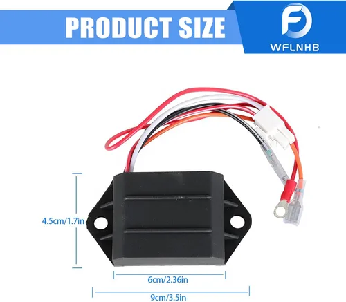 Miniatura 2 de WFLNHB Bobina de encendido AC CDI Reemplazo del encendedor para EZGO Gas 4 Ciclos Carrito de Golf 1996-1998 72562-G01 26652-G01