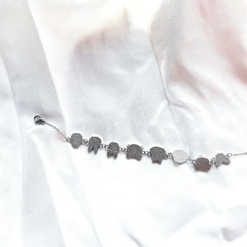 Miniatura 3 de FATKAKI Stray Kids Skzoo Pulsera Kpop Charm Pulseras Kawaii Animales Dibujos Animados Multicolor Brazaletes para Niñas Niños