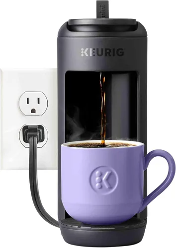 Miniatura 8 de Cafetera Keurig K-Mini Mate de una sola porción – Ultracompacta de 4" de ancho, compatible con tazas de viaje, ideal como regalo navideño para Negro