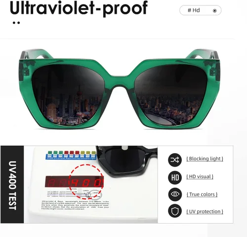 Miniatura 7 de kimorn Gafas de sol para mujeres y hombres de moda retro gafas de sol de moda K1354