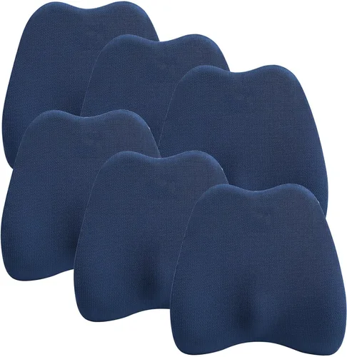Miniatura 9 de ZTGL Almohada de apoyo de espalda, cojín para asiento de automóvil, escritorio y silla de oficina para postura y apoyo lumbar, almohadas de espuma