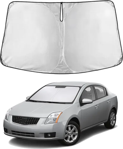 Miniatura 112 de EcoNour Parasol para parabrisas compatible con Hyundai Tucson 2016-2019 2020 2021, visera solar para parabrisas delantero y ventana, bloqueador