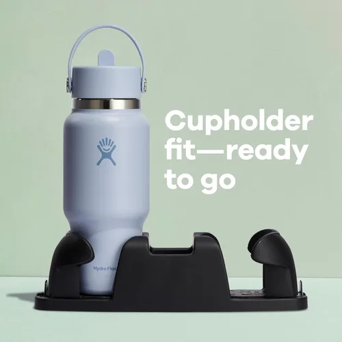 Miniatura 5 de Hydro Flask Botella de agua de viaje – Acero inoxidable aislado – Tapa ancha con pitillo, antiderrames, a prueba de fugas en 24 oz Trillium Pink
