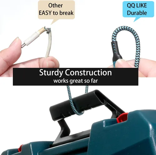 Miniatura 3 de Cable USB C a C, paquete de 3 cables de carga rápida de 6 pies QC y PD 2 en 1 USB-A/C a tipo C compatible con Samsung Galaxy S21 S10 S9 Note20