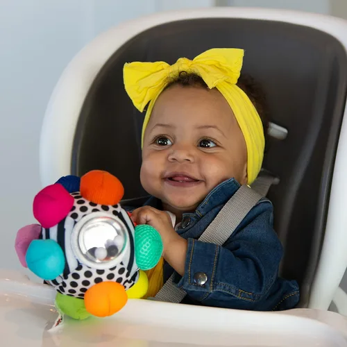 Miniatura 4 de Sassy Developmental Bumpy Ball, Azul