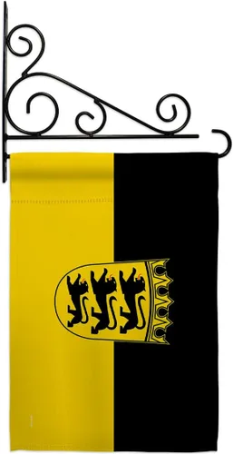 Miniatura 7 de Baden Württemberg Garden Flag Regional Germany States Central Europe Territory Old History Country Particular Area Small Decorative Gift Yard House