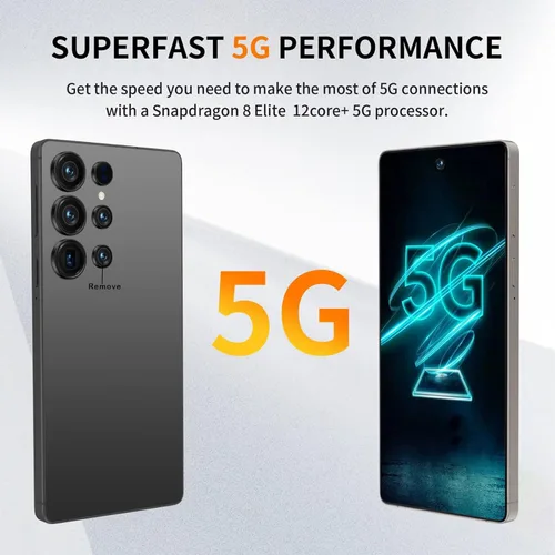Miniatura 7 de Teléfonos desbloqueados 5G, HD de 6.9 pulgadas, batería de 8000 mAh, 8+256 GB, teléfono inteligente Android 15.0, cámara de 72+108 MP, lápiz óptico