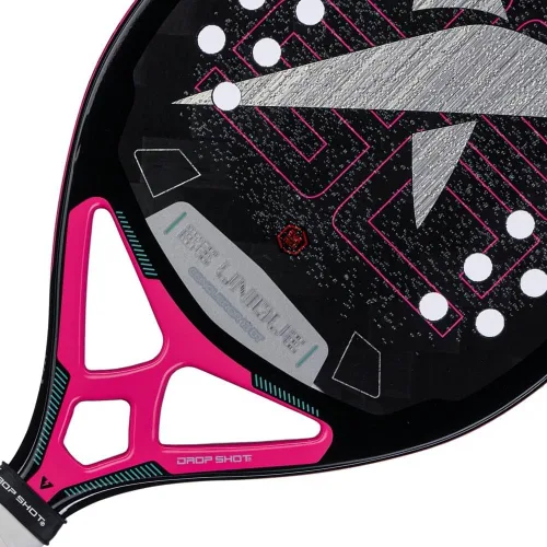 Miniatura 2 de Drop Shot Conqueror 13 BT - Raqueta de tenis de playa Sarga de carbono de 24 K Base de tecnología EVA Tratamiento de arena y textura 3D