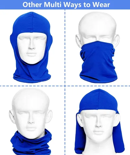 Miniatura 7 de Balaclava Ski Mask Head Mask Full Face Mask Windproof Face Cover Sun UV Protection Scarf Men Women Outdoor Sport Cycling Cap