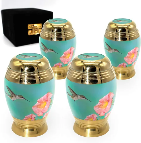 Miniatura 32 de Aurora Borealis Urna de cremación para cenizas para adultos, hombres y mujeres, Urnas de cremación personalizadas para cenizas humanas, urnas