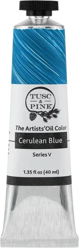 Miniatura 118 de Tusc & Pine Pintura al óleo Artist – Alizarin Crimson, 1.4 fl oz, sin amarilleo, consistencia rica y cremosa, carga máxima de pigmento, pinturas al