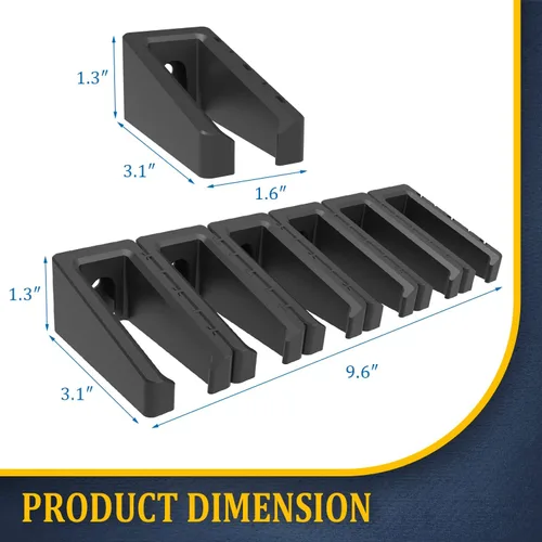 Miniatura 4 de MIND&ACTION AR, soportes desmontables Mag PMAG para montaje en pared, cajas fuertes para armas, solución de organización de gabinete de pistola 18