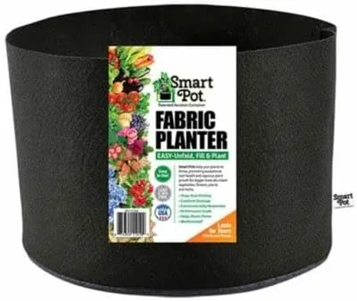 Miniatura 6 de Park Seed Smart Pot - Maceta de tela, capacidad de 3 galones, color negro