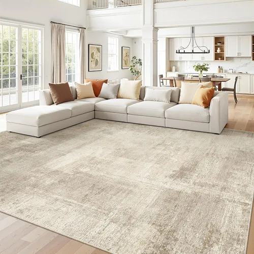Miniatura 31 de zesthome Alfombras de 5 x 7 pulgadas - Alfombra lavable resistente a las manchas, alfombras modernas abstractas para sala de estar, dormitorio