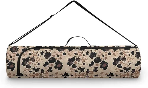 Miniatura 26 de Bolsa para esterilla de yoga para mujeres y hombres, con cremallera completa, bolsa de transporte para esterilla de yoga para clase de entrenamiento