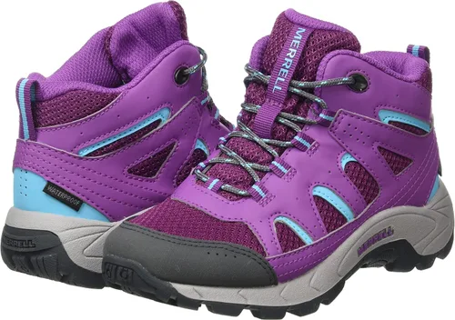 Miniatura 7 de Merrell Botas de senderismo impermeables Oakcreek de encaje medio para niños