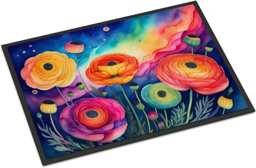 Miniatura 52 de Caroline's Treasures DAC1455MAT - Felpudo de la reina de la noche con diseño de cactus en color de 18 x 27 pulgadas, tapete para puerta delantera