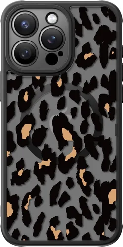 Miniatura 86 de FUNMIKO Funda para iPhone 16 Plus, carga inalámbrica y protección de grado militar, diseño floral moderno para mujeres y niñas, funda antideslizante