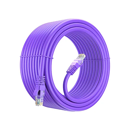 Miniatura 21 de Maximm Cable Ethernet Cat6, 100 pies, cobre 100% puro, UTP (negro) 100 pies