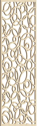 Miniatura 9 de Latrobe Paneles de pared decorativos de madera con calado, 9 3/8 pulgadas de ancho x 24 3/8 pulgadas de alto x 3/8 de alto, roble rojo rojo (Red Oak)