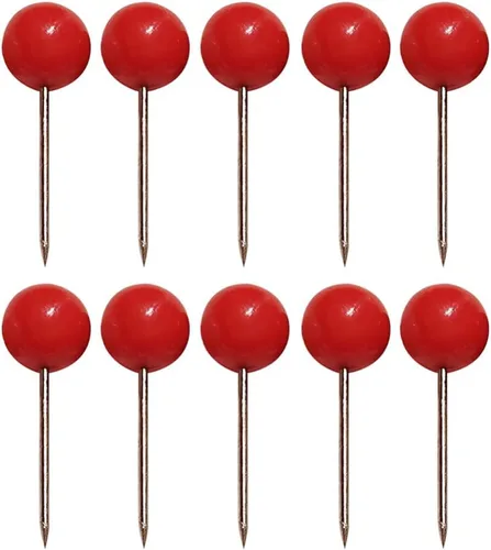Toddmomy Tachuelas para pulgar, 500 unidades, tachuelas de plástico para tablero de corcho, calendario, fotos, pared, oficina, hogar, manualidades