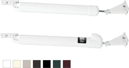 Touch 'n Hold Smooth – Sistema cierra puertas, juego doble, B-HDS-1101503 Blanco